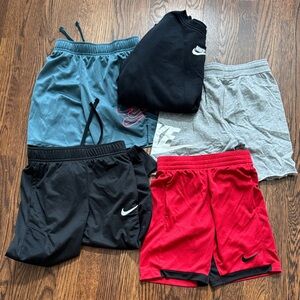🎈🎈NIKE Kids' Shorts Set bundle with sweatshirt - Black, Red, Gray, Blue